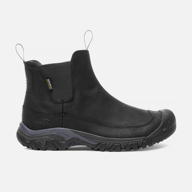 Keen Anchorage III Waterproof Boots - Men's Black Boots